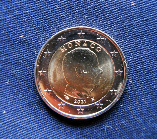 2021 monaco bimetallic coin - 2021,