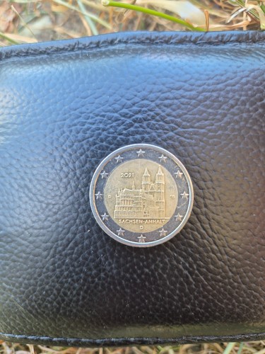 Euro münze sachsen anhalt - sachsen,