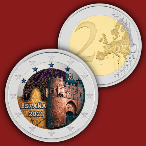 Spain espana 2021 2 euro - ,