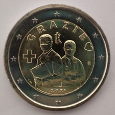 Italy 2 euro coin 2021