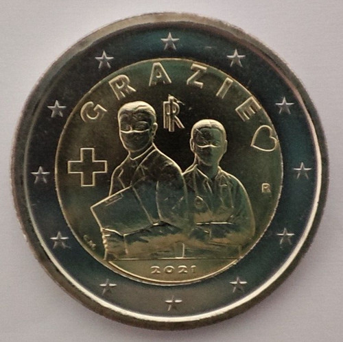 Italy euro coin 2021 - coin,